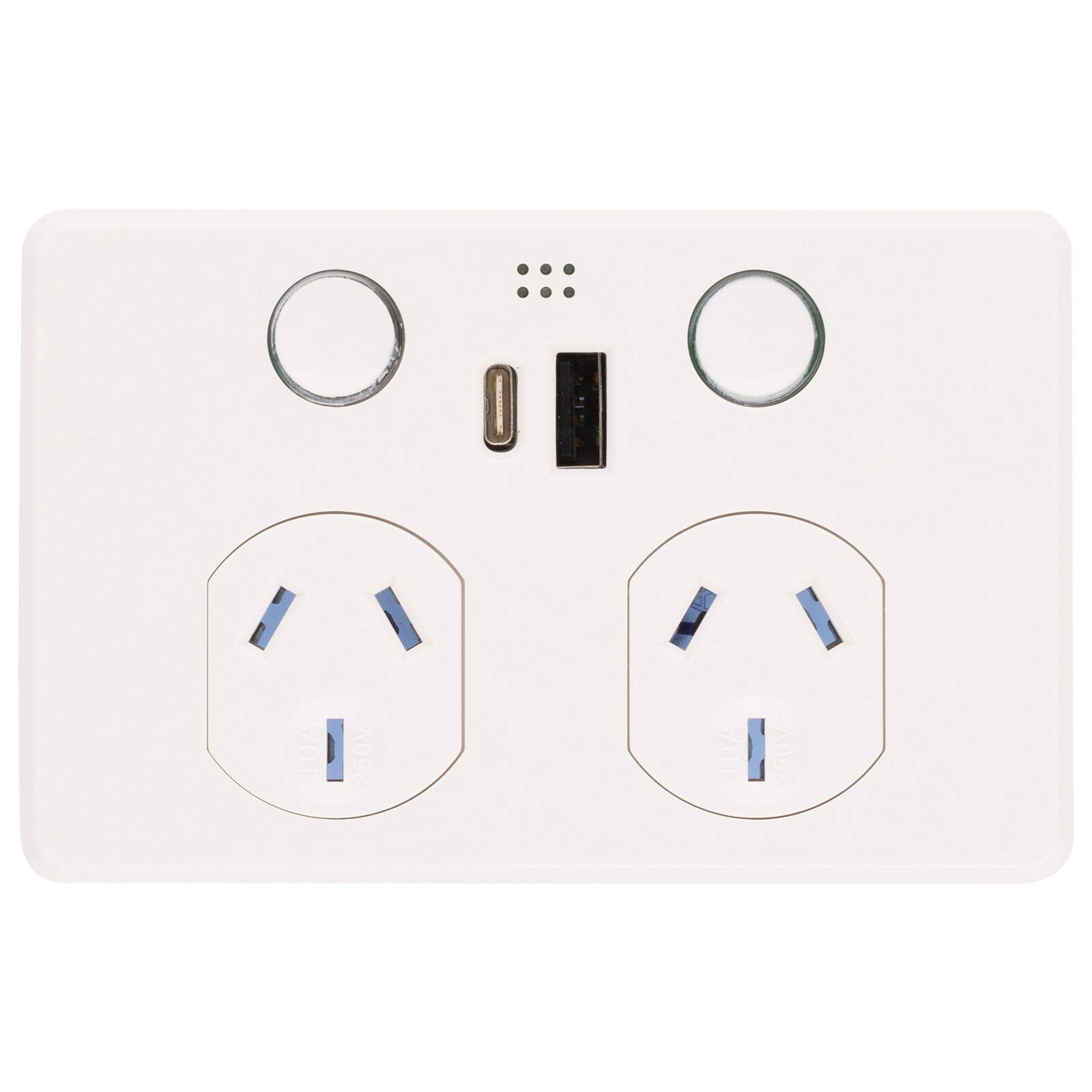 DETA GRID Smart Double Power Point With USB A+C PD20W Fast Charging Car Charger