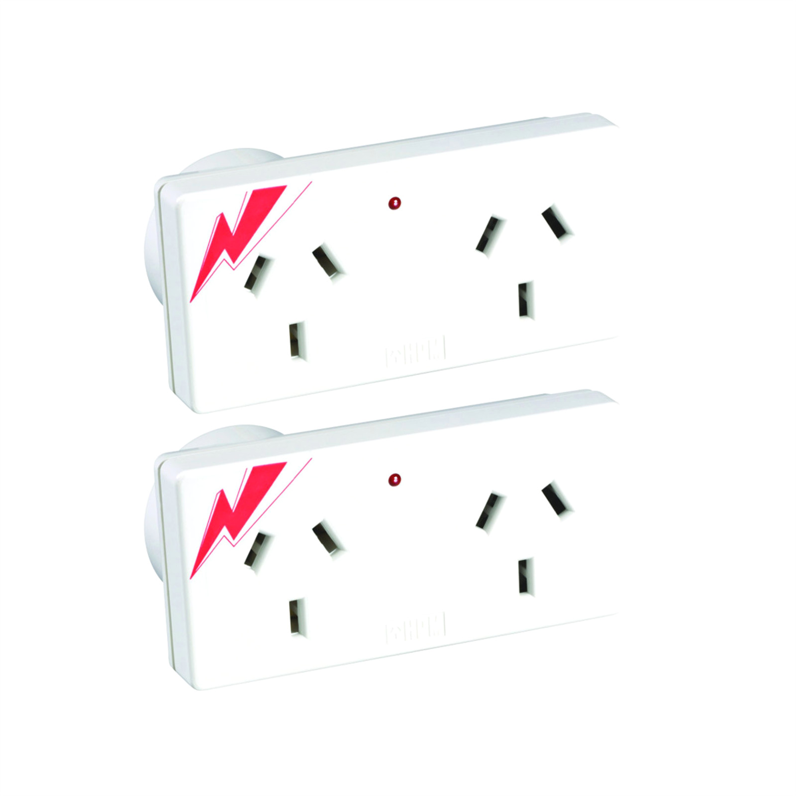 HPM Surge Protected Double Adaptor - 2 pieces Car Wiring Adapter