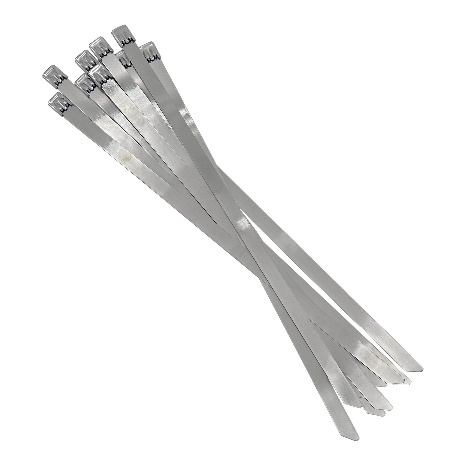 Stainless Steel Cable Ties 360mm X 4.6MM DOUBLE BALL 316SS 10Pk. Car Wiring