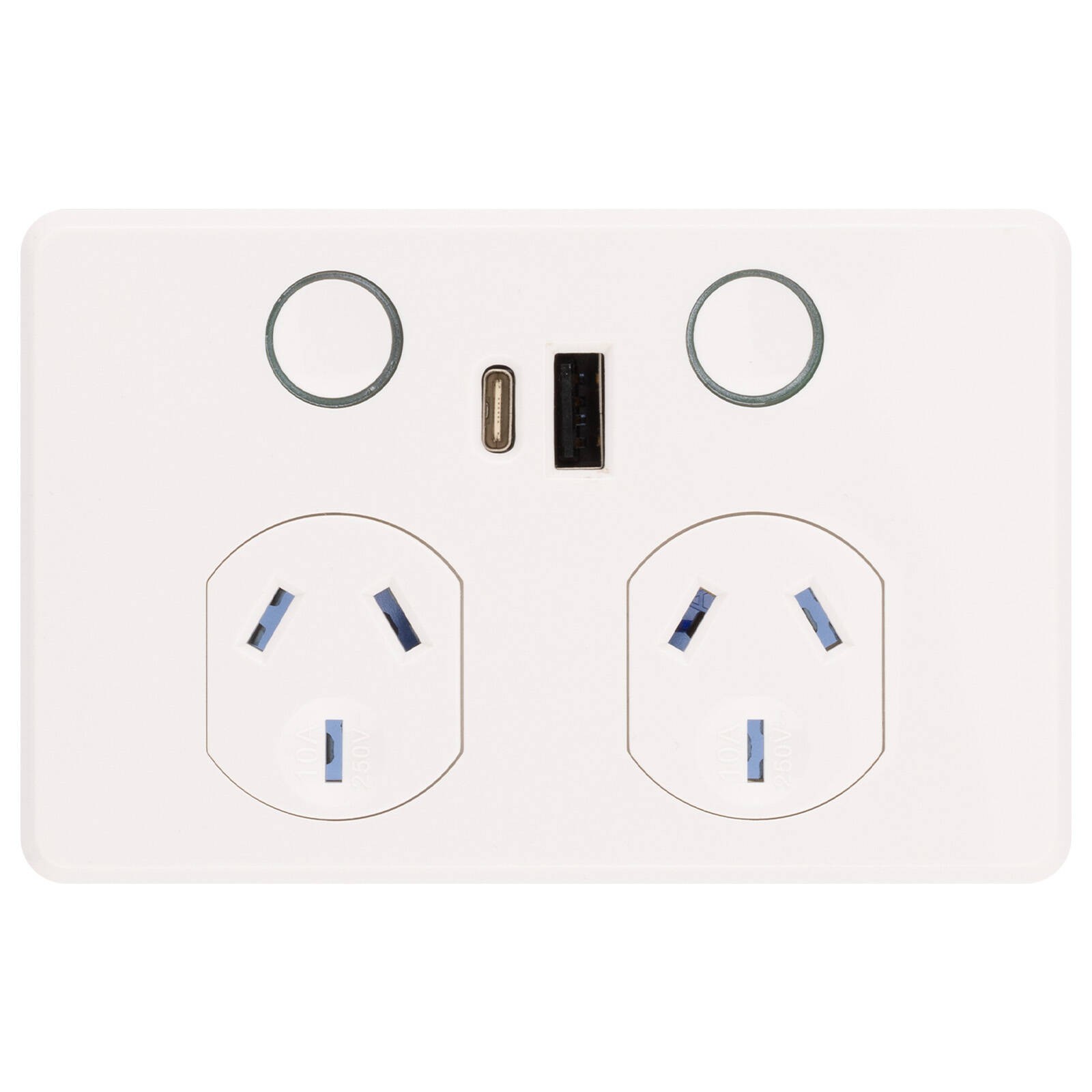 DETA Touch Double Power Point with USB A+C PD20W Fast Charging Car Charger
