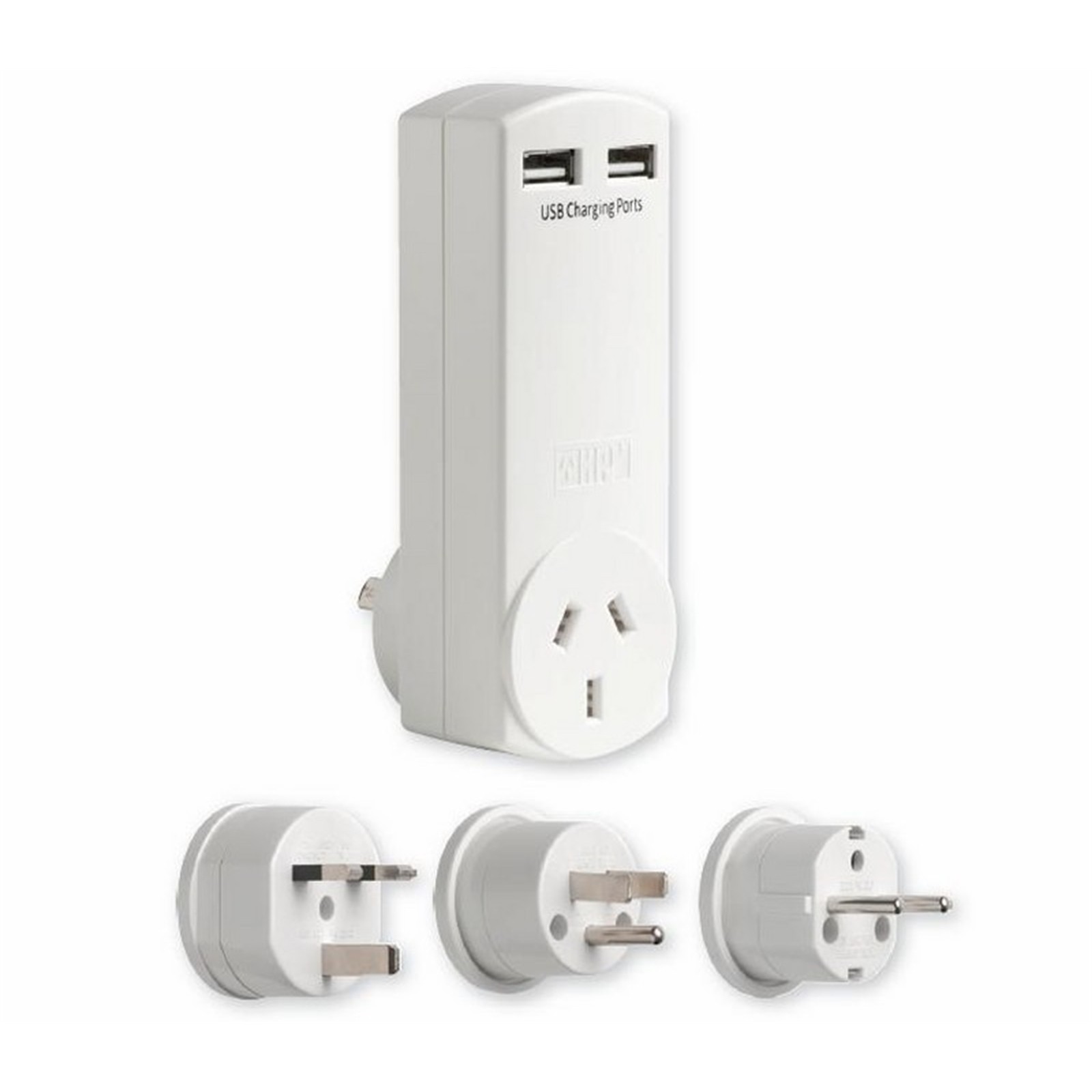 HPM 4.2A USB Adaptor with Charger World Travel Pack Car Wiring Adapter