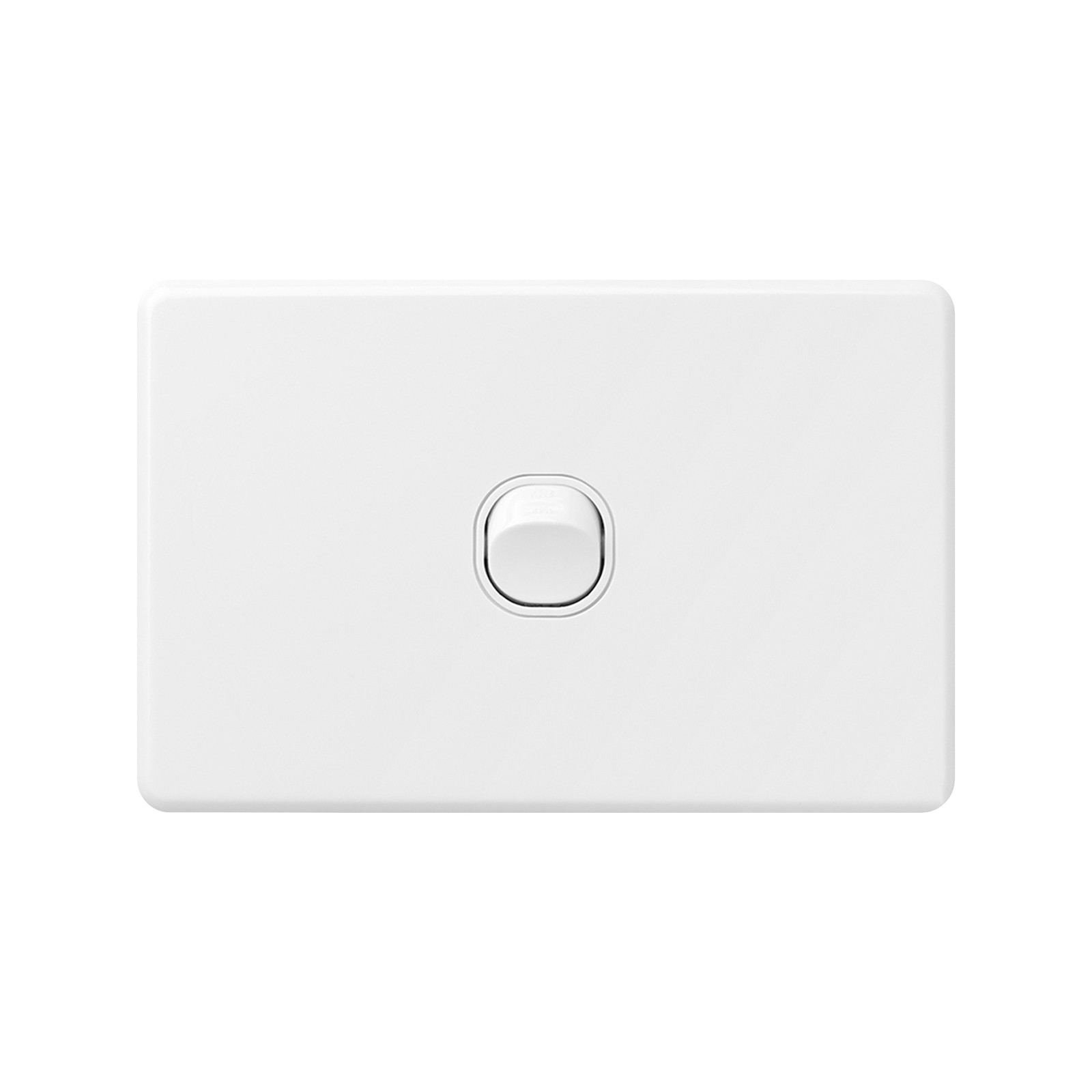 DETA X6 White 1 Gang Single Switch