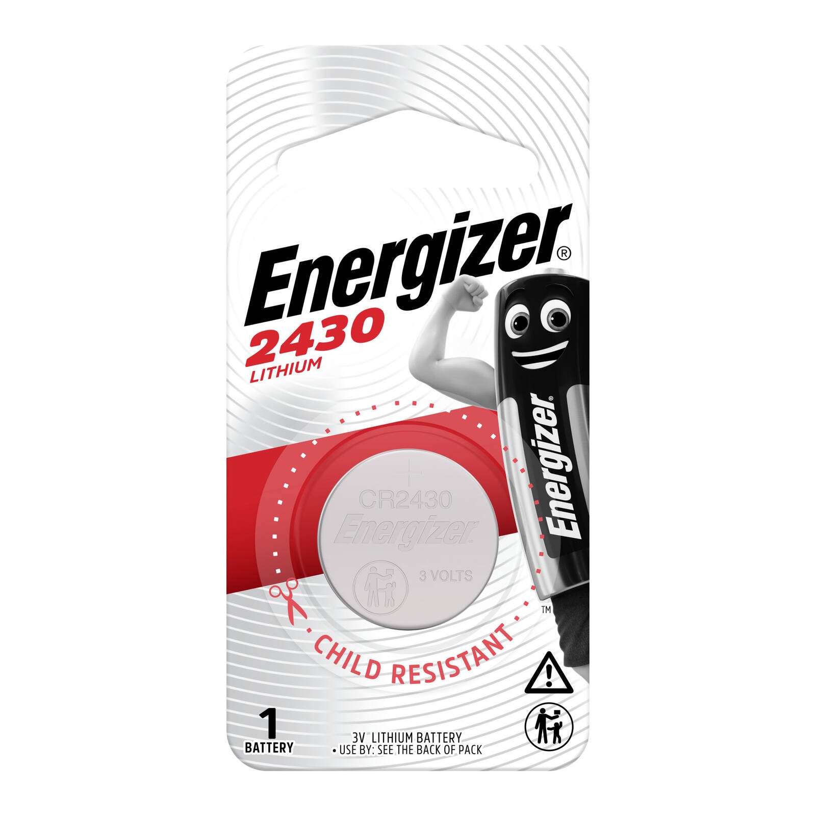 Energizer 2430 Lithium Coin Battery - 1 piece
