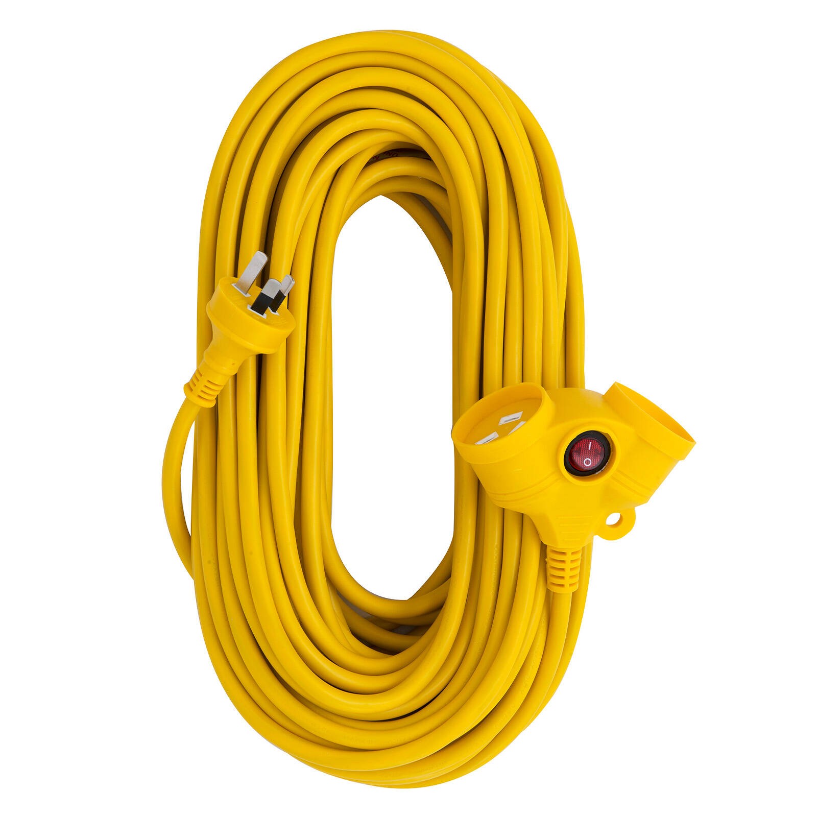 Deta 15m Dual Socket Heavy Duty Extension Lead Workshop Tool