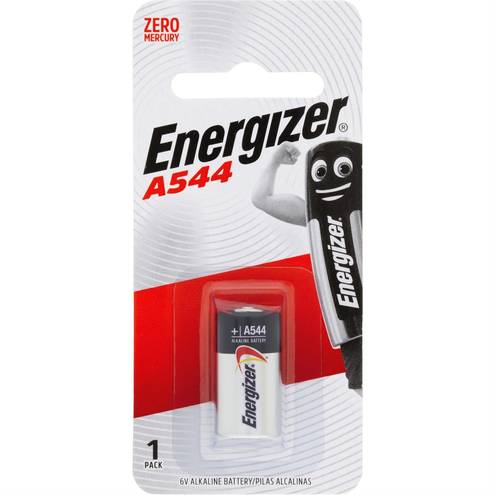 Energizer A544 6V Battery - 1 piece