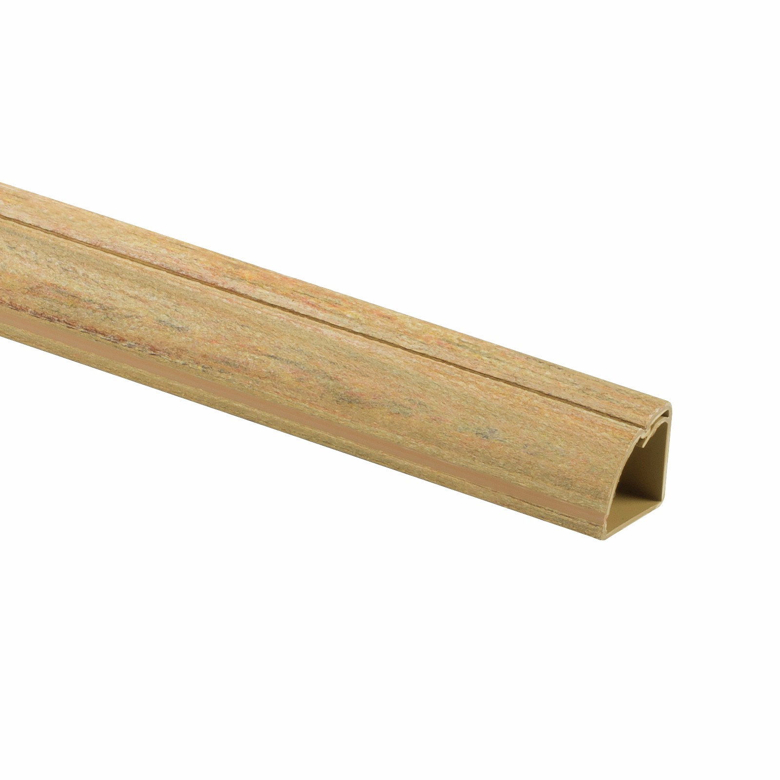 D-Line 22 x 22mm 2m Wood Fibre Cable Management Cover Floor Trim Car Wiring Auto
