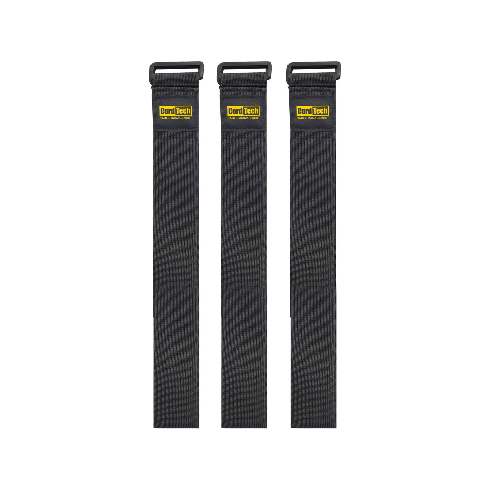 CordTech Large Reusable Stretch Storage Straps - 3 pieces