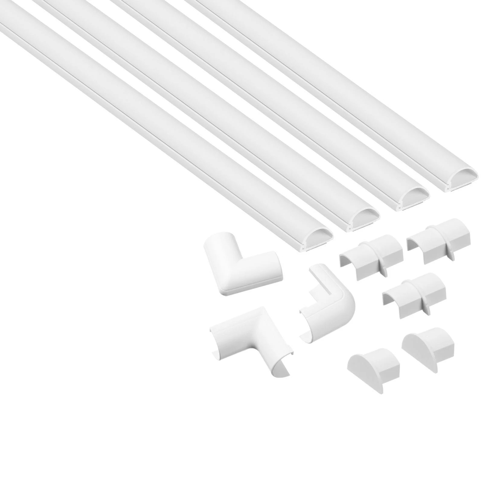 D-Line 20 x 10mm 4 x 1m Trunking Multi Kit Electronics