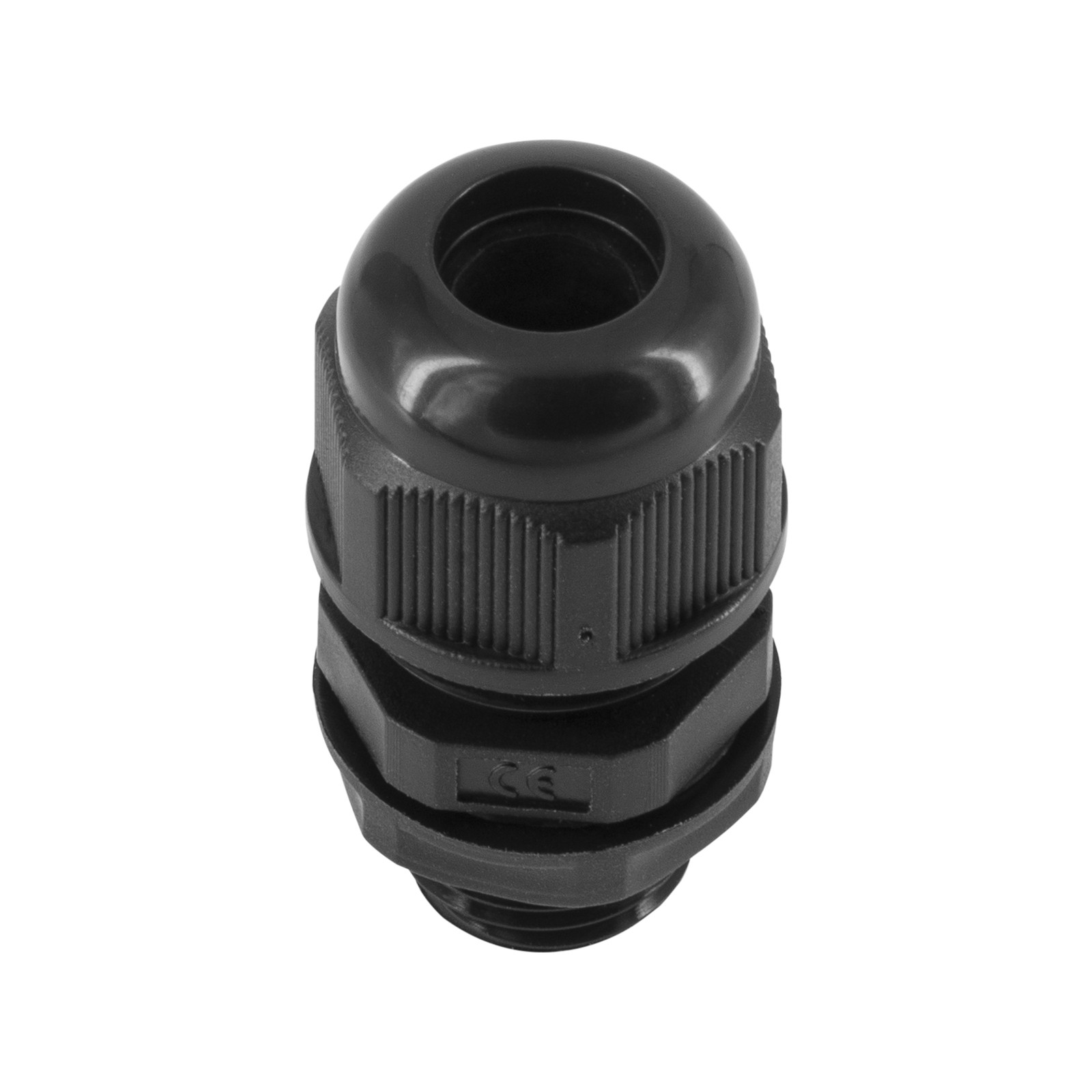 DETA 16mm Black Cable Gland - 16mm 5 pcs Car Wiring Adapter