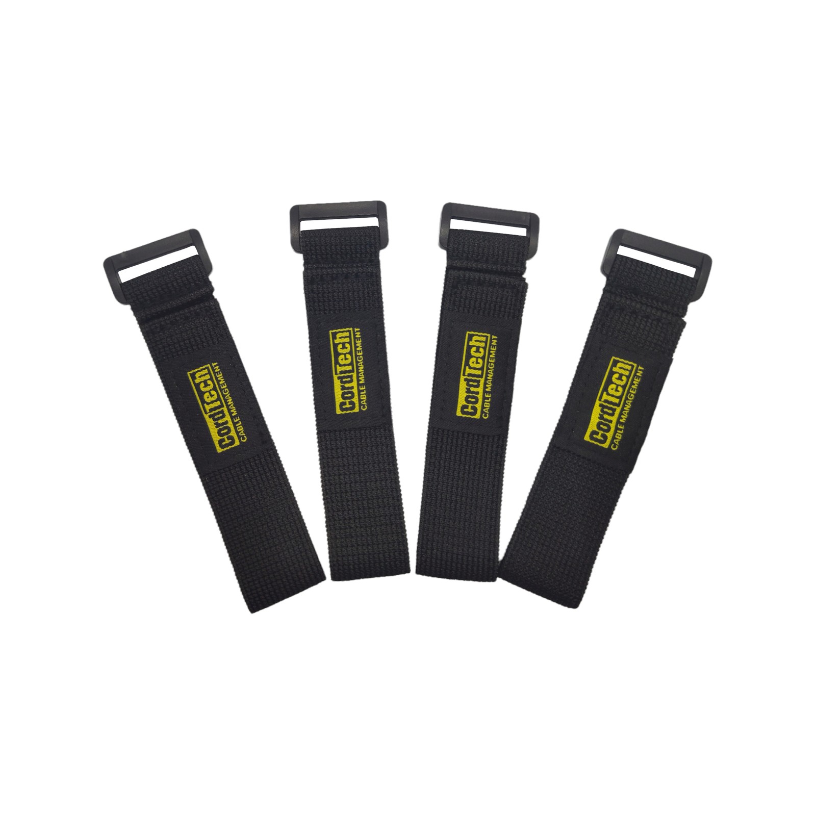 CordTech Reusable Stretch Storage Straps - 4 pieces