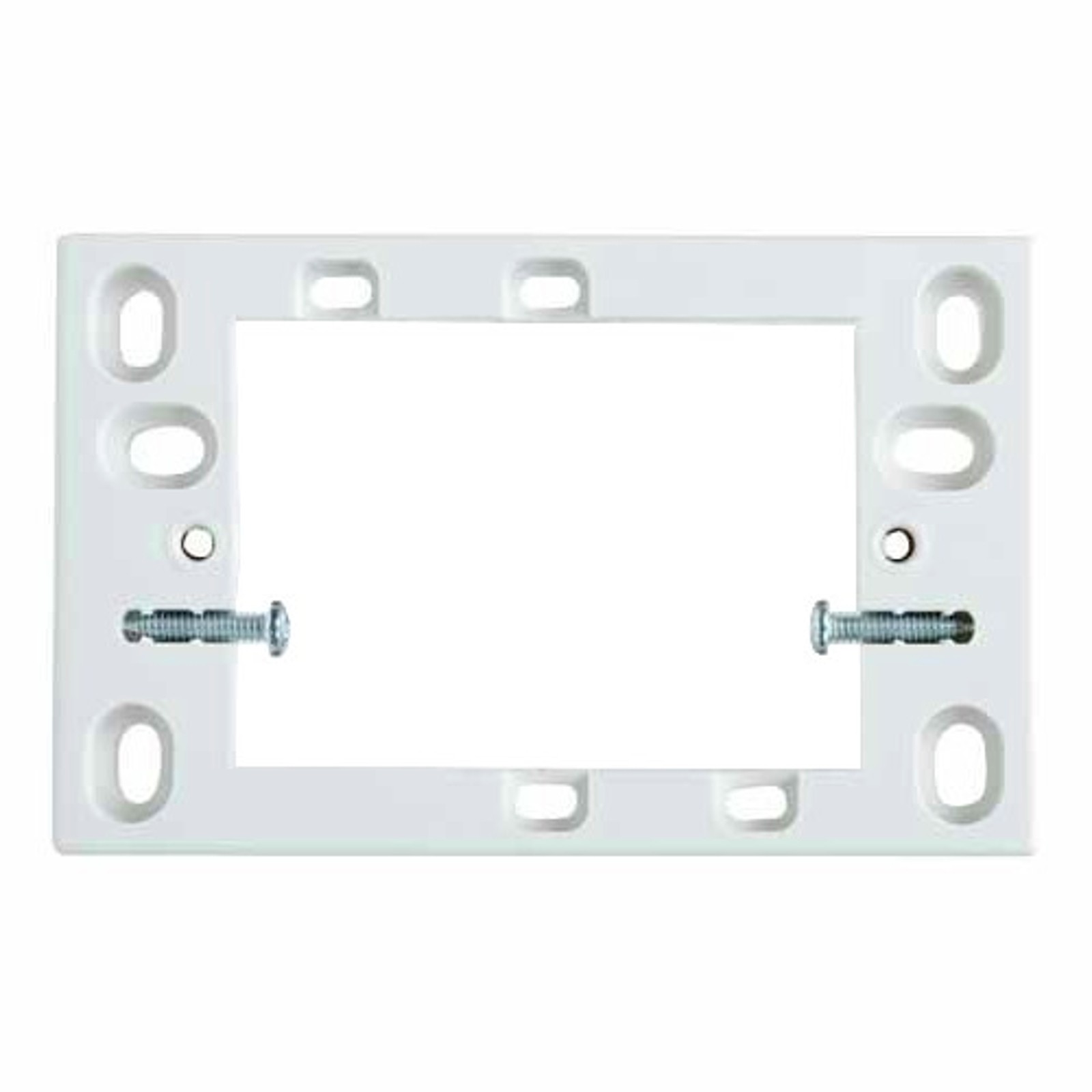 HPM 18mm Surface Mounting Block - White Door Hardware