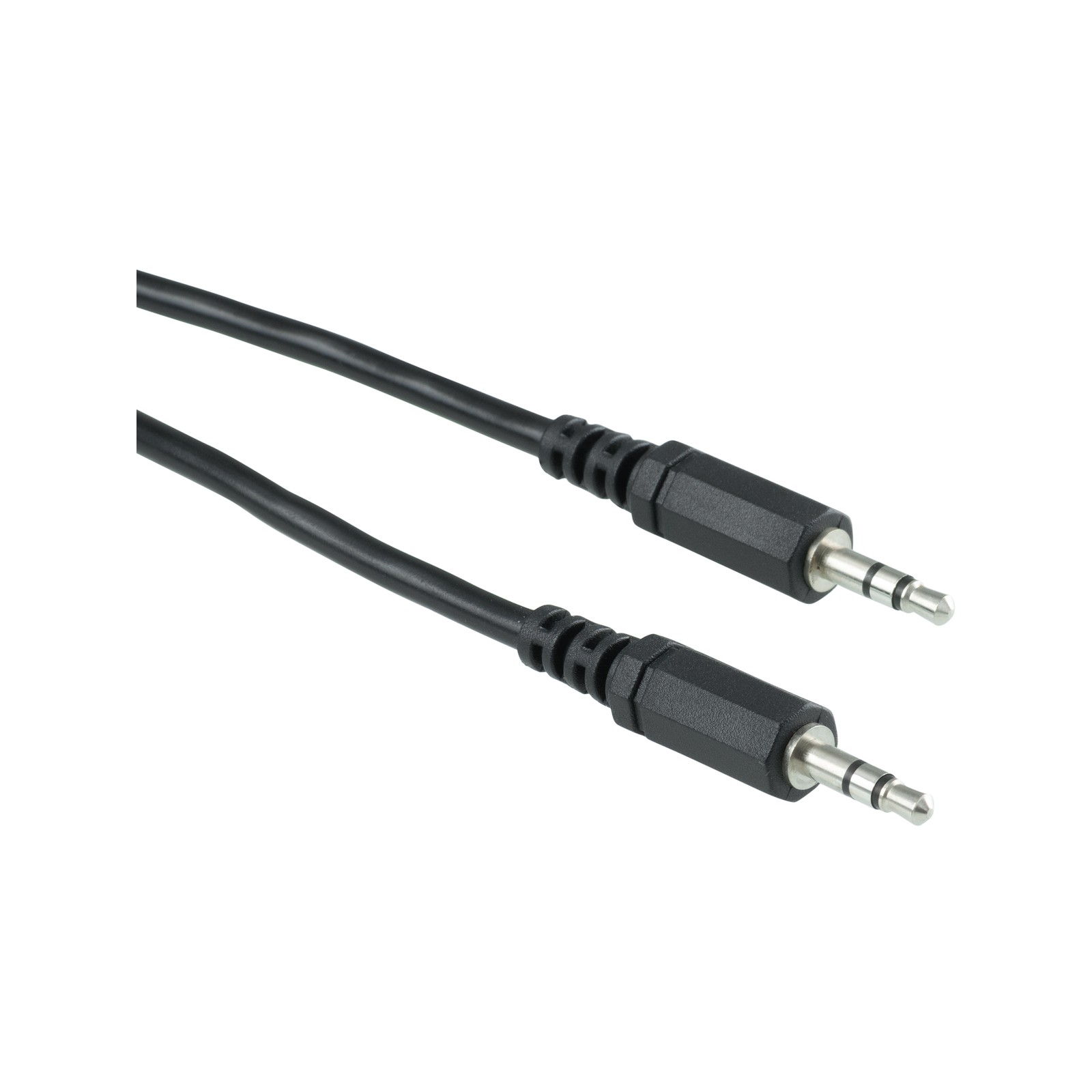 Click 3.5mm Black AUX Cable 2 pcs Car Wiring Adapter
