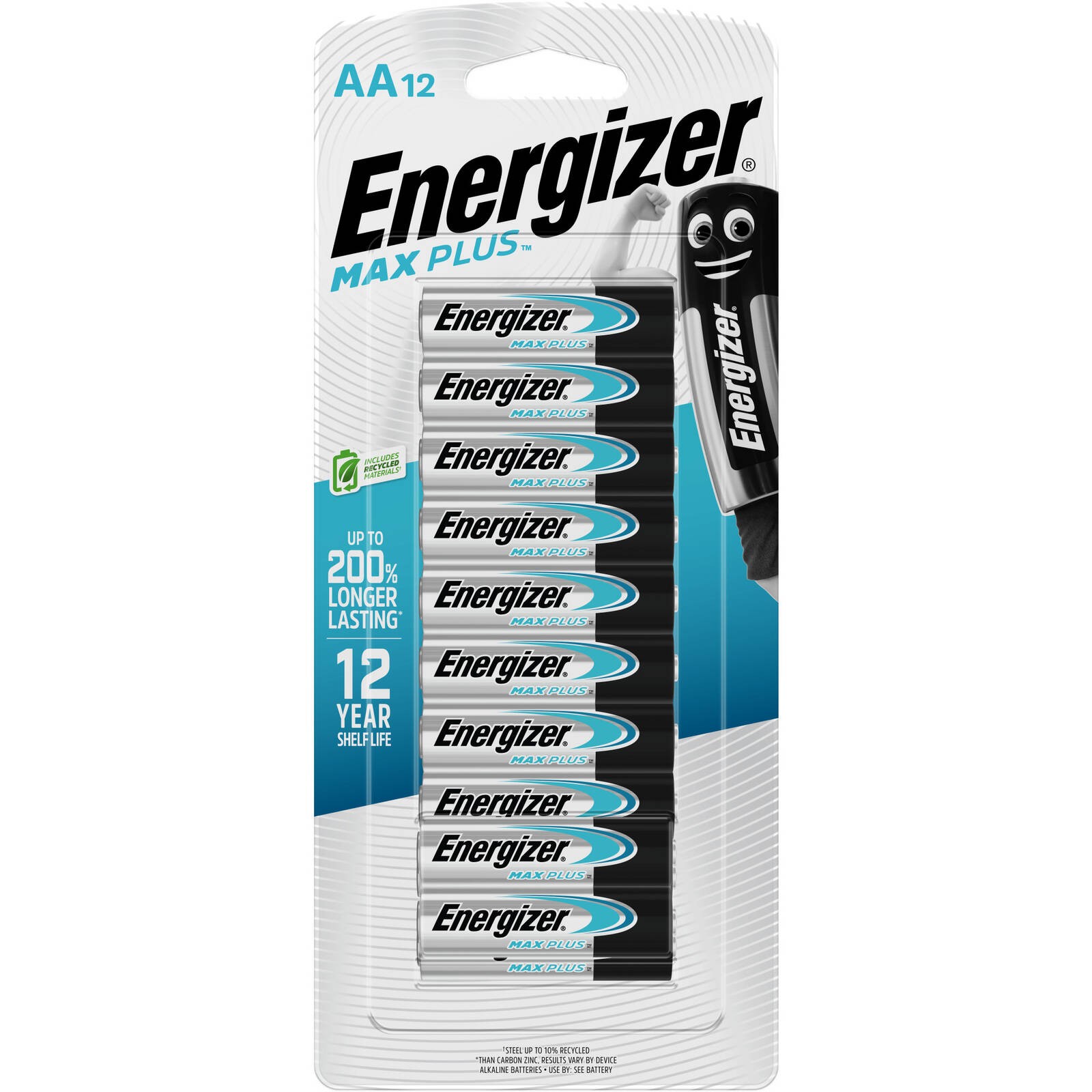 Energizer Max Plus AA - 12 pieces