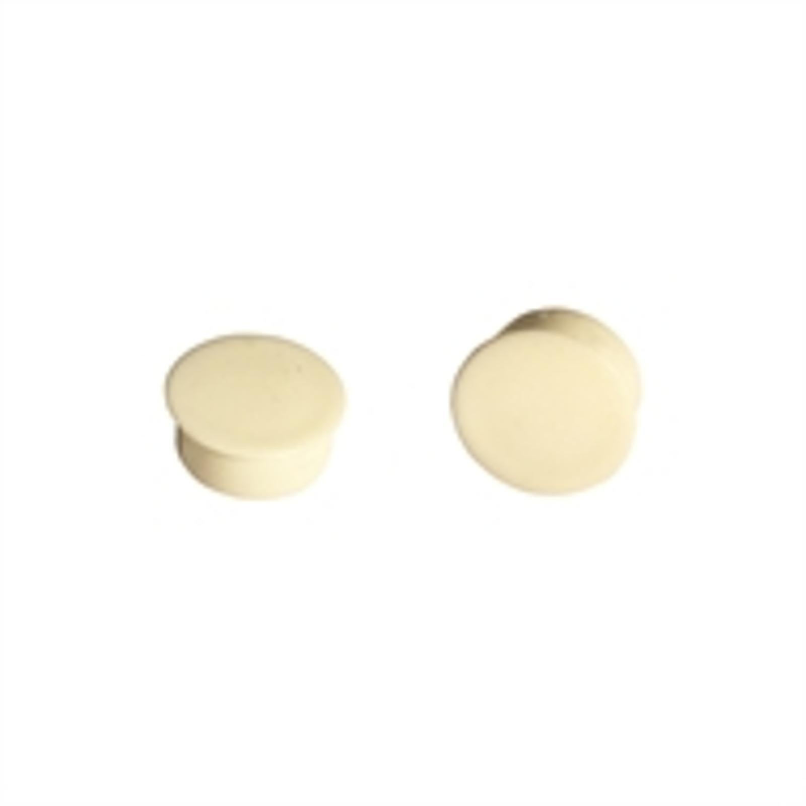 HPM 7.92mm White Flush Caps - 100 pieces