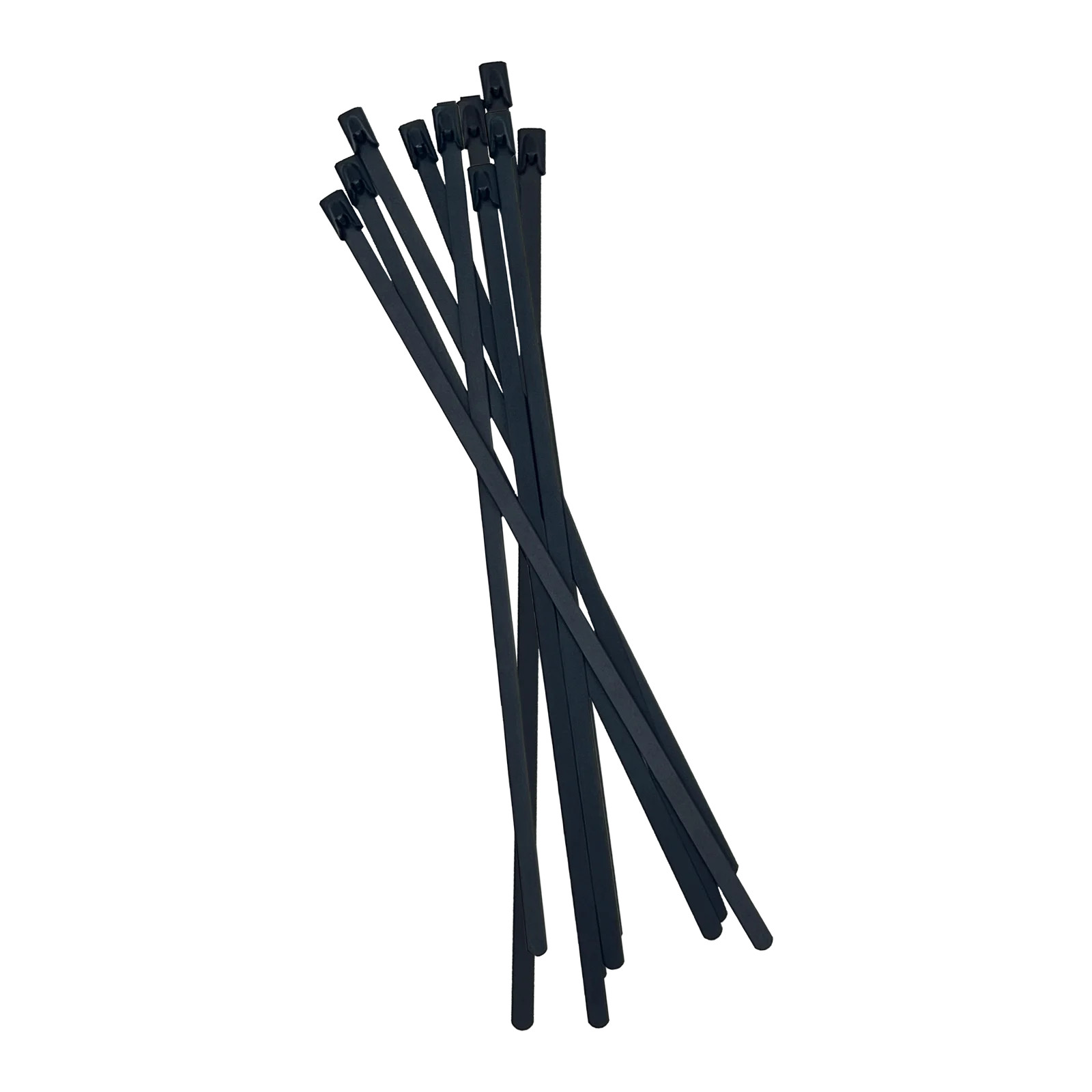 Stainless Steel Cable Ties 200MM X 4.6MM 10Pk. MIDNIGHT Car Wiring Adapter