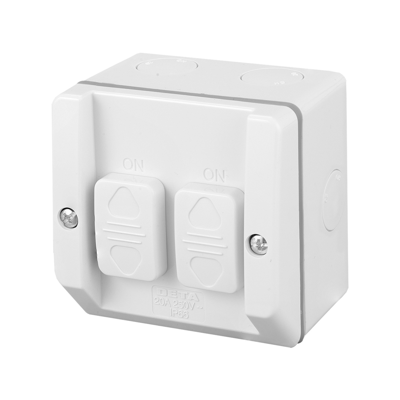 DETA Double Weatherproof Switch