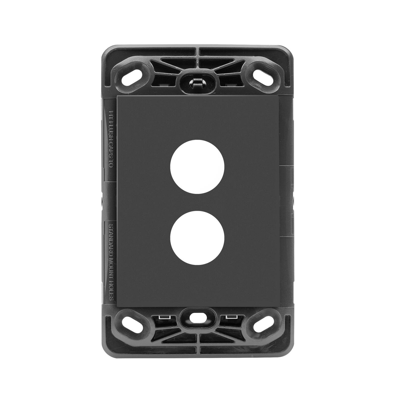 HPM VIVO 2 Gang Wall Switch - Grid Only