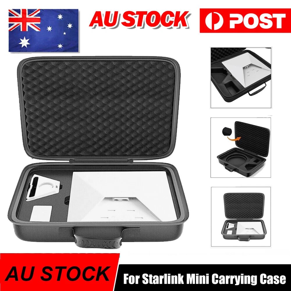 Starlink Mini Portable Hard Carrying Case Waterproof Protective Storage Bag