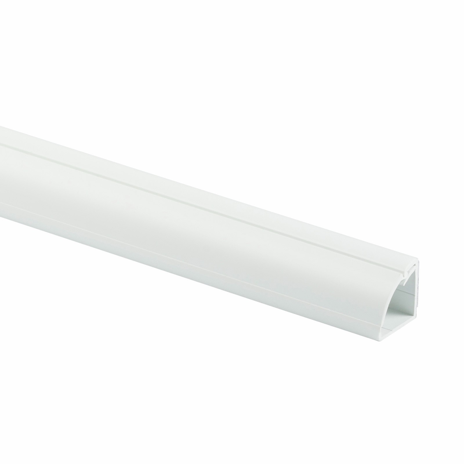 D-Line 2m White Cable Management Quadrant Adhesive Cover Car Wiring Adapter