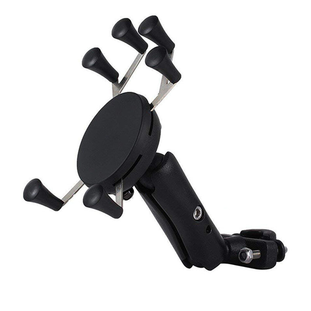 RAM X-Grip Motorcycle Bike Phone GPS Holder Universal Black Handlebar Mount