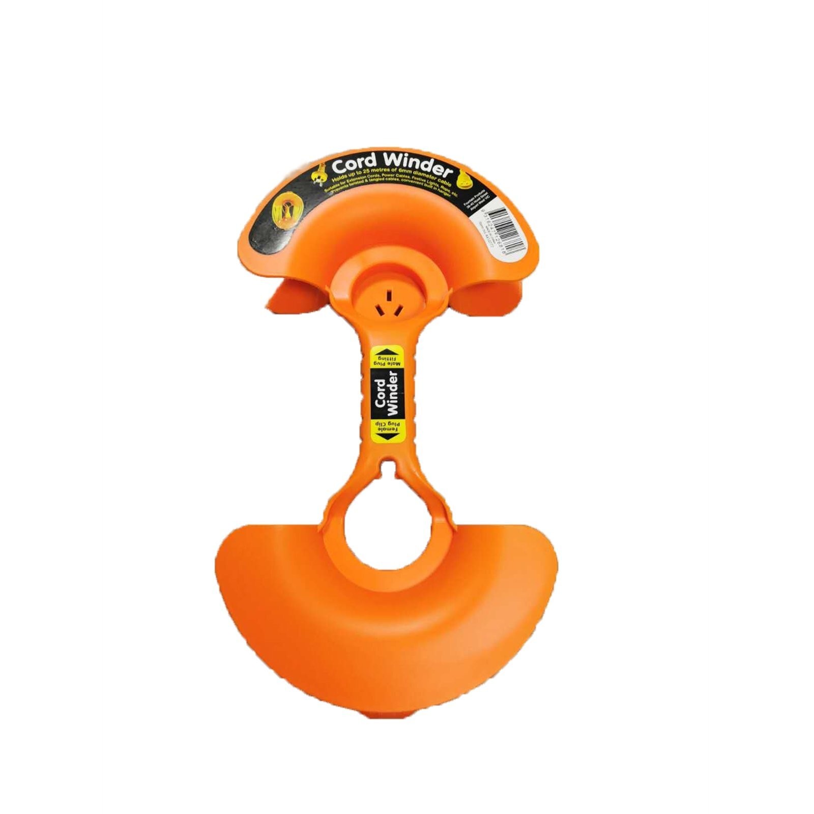 Fountain Products Orange Extension Lead Holder Cord Winder