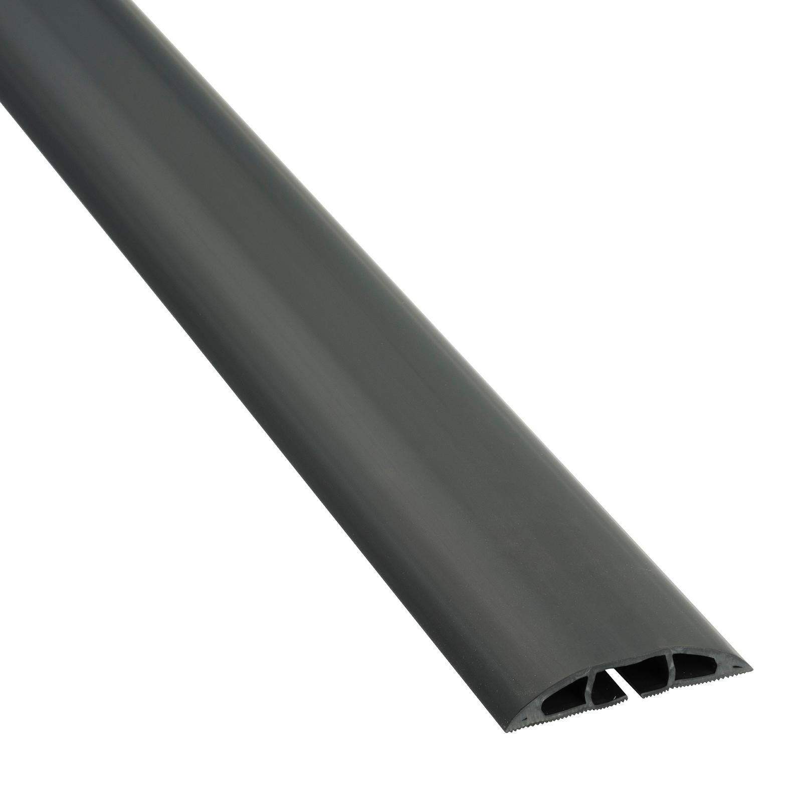 D-Line 17 x 9mm 1.8m Black Light Duty Floor Cover