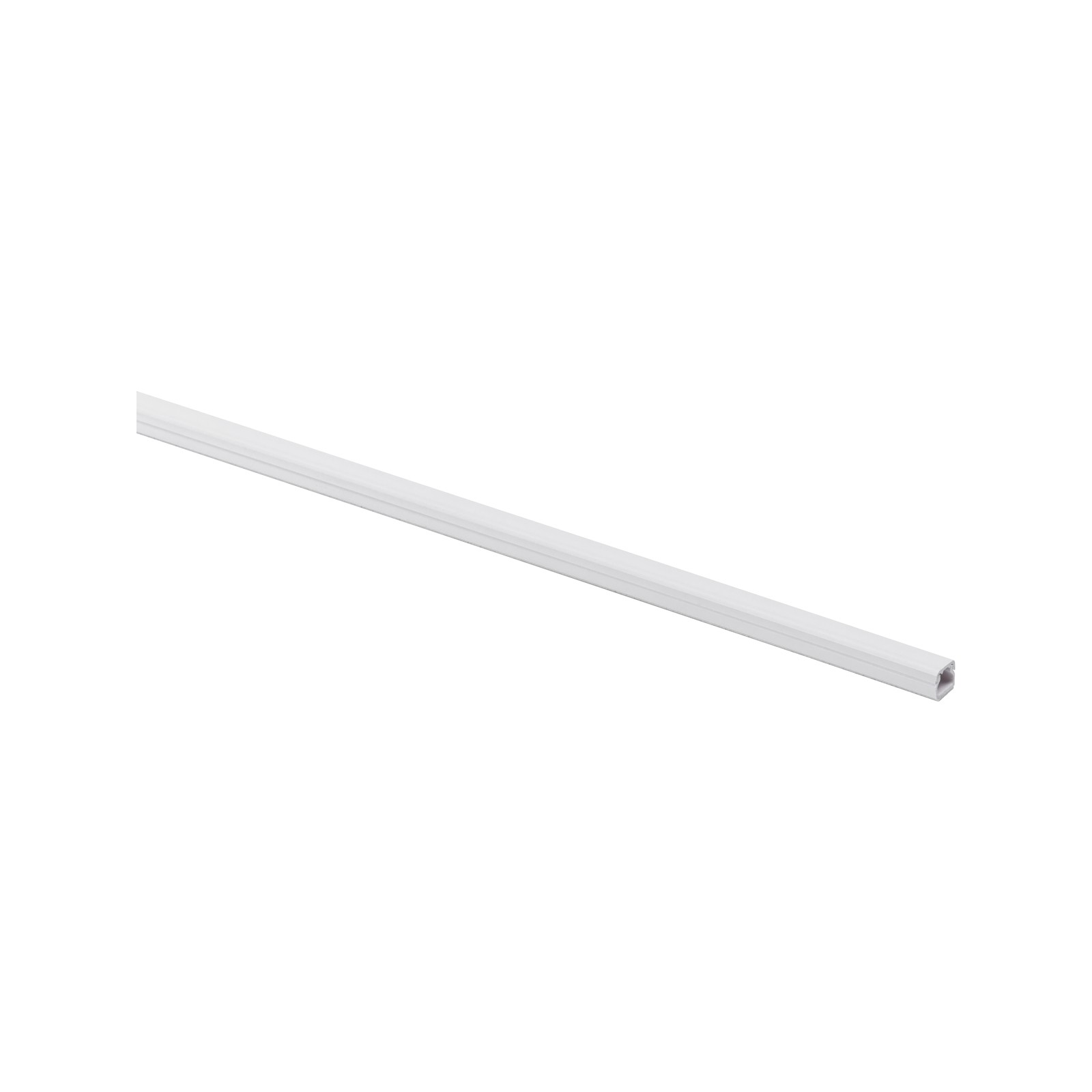 D-Line 10 x 08mm 2m White Rectangular Adhesive Cable Management Cover Car Wiring
