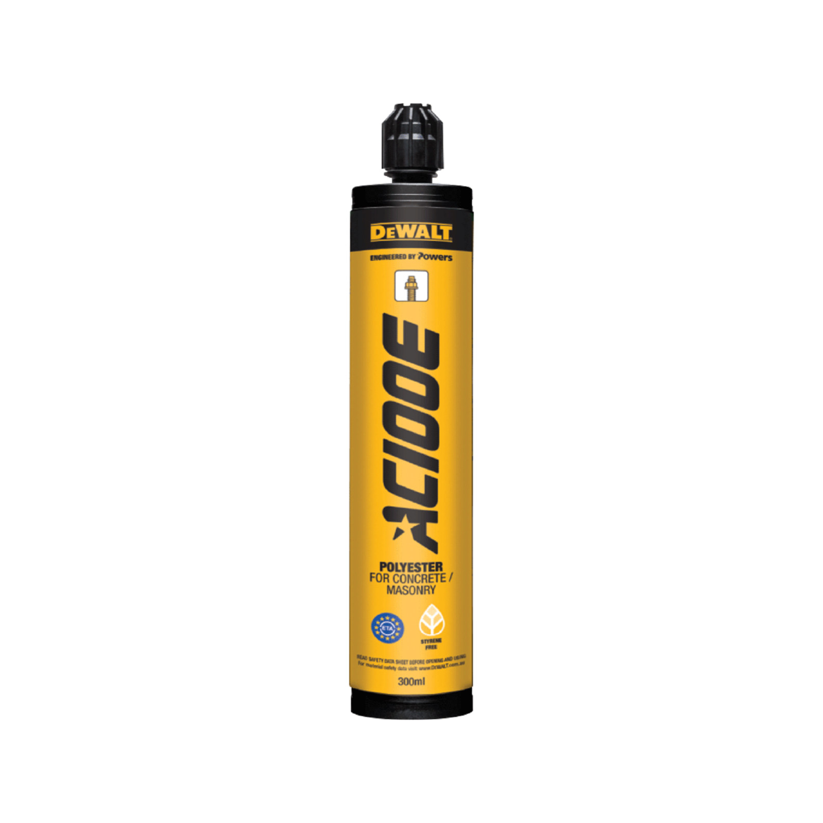 DeWALT Polyester For Concrete / Masonry AC100e