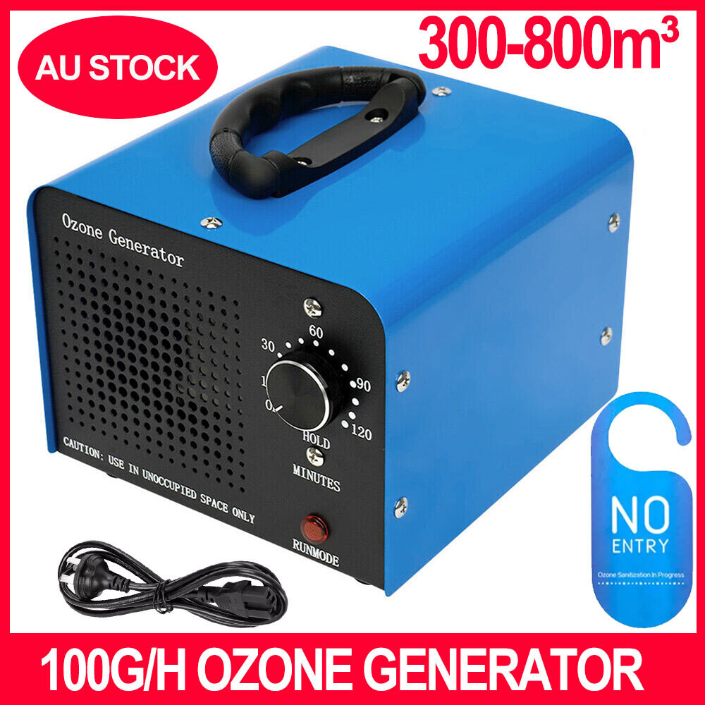 Ozone Generator Ozonator Air Purifier Filterless Fan Automatic Shutoff 120W