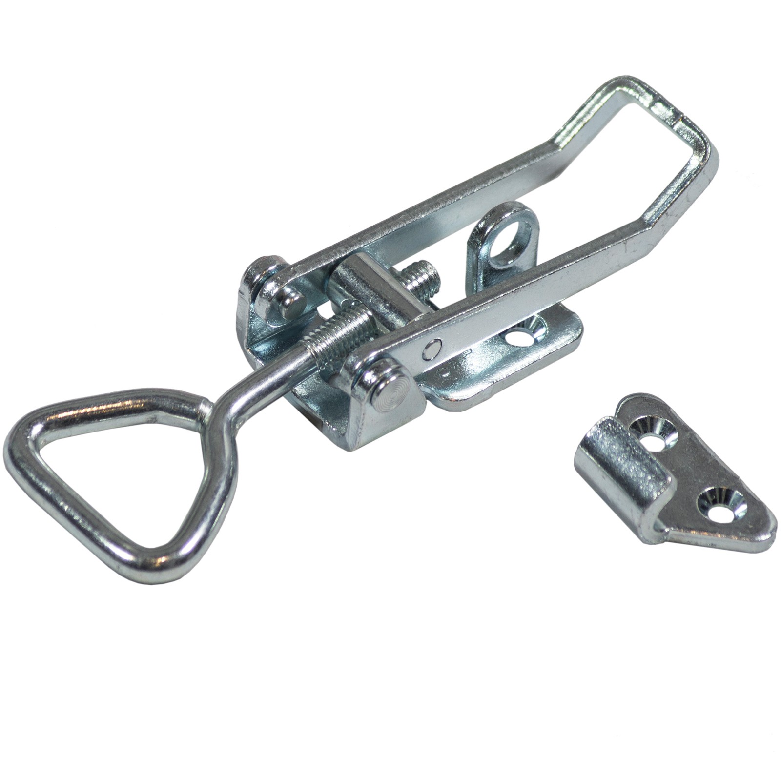Goliath 160mm Zinc Plated Over Centre Fastener With Keeper