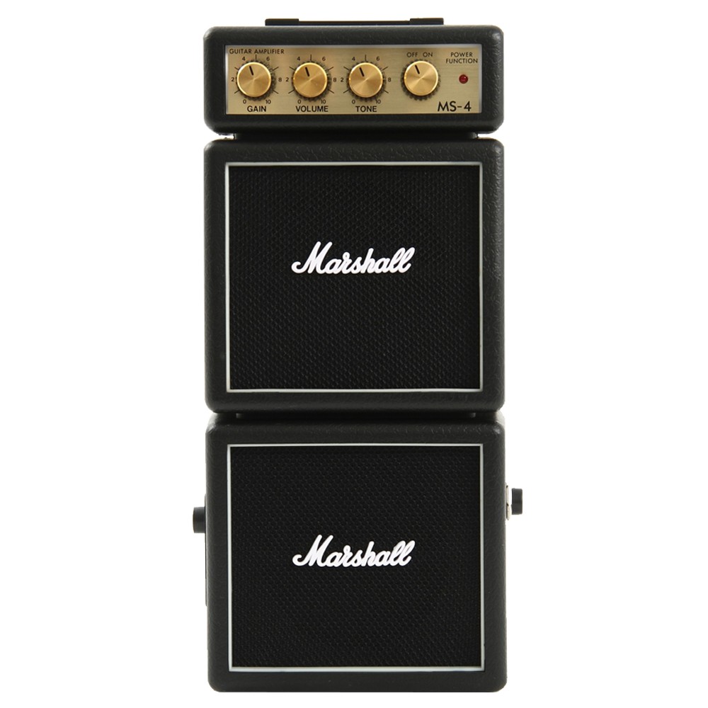 Marshall MS-4 Black Portable Micro Amplifier Speaker Electric Guitar Practice