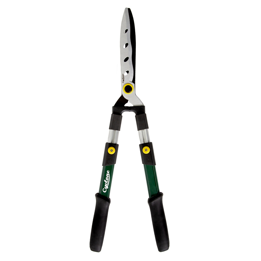 Cyclone 660481 Wavy Telescopic Hedge & Grass Shears Multicoloured