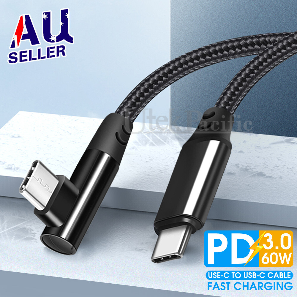 2X USB-C Type-C Fast Charge Cable 1 m Gaming For iPhone 17 16 15 Pro Max