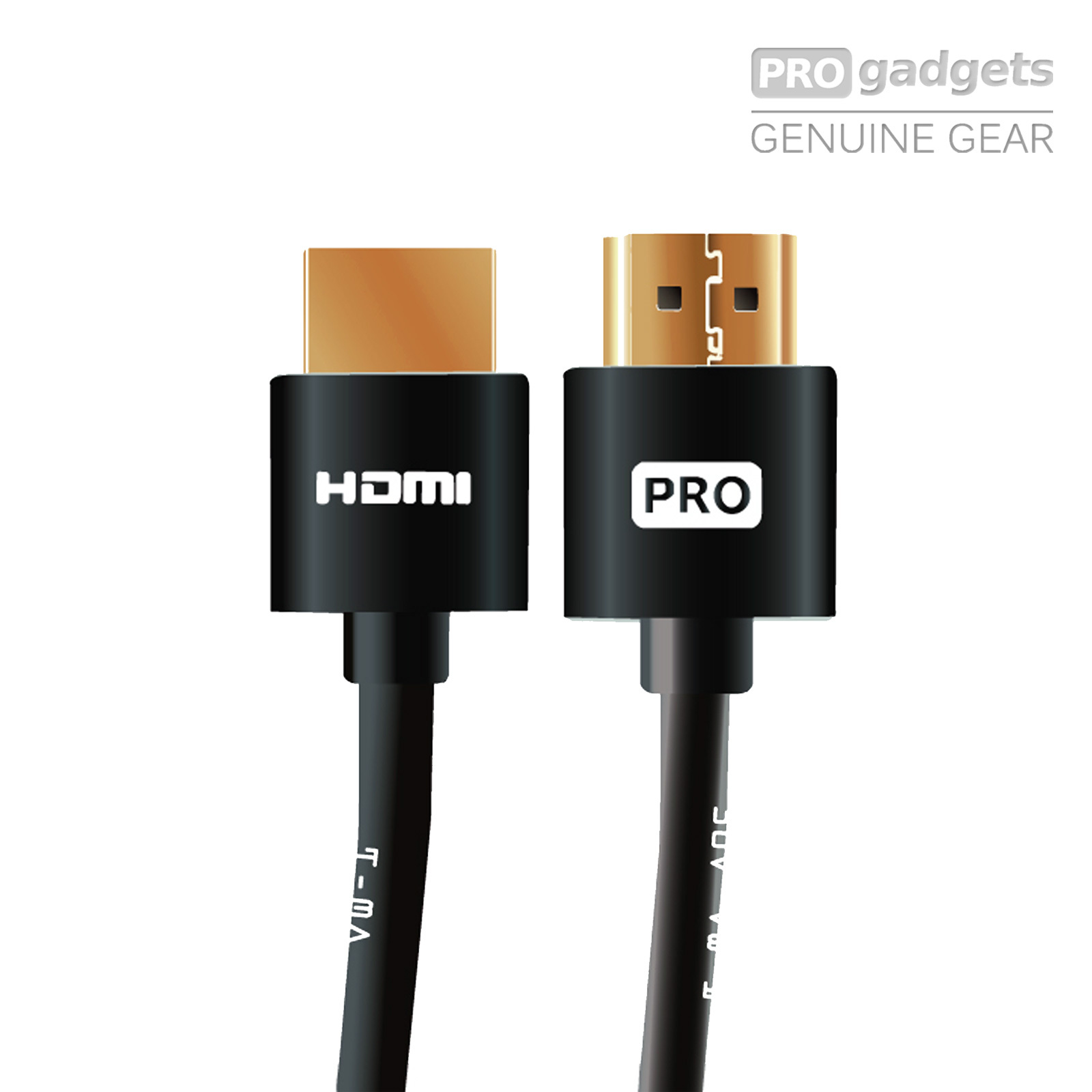 Progadgets 3M Ultra Slim High Speed HDMI Cable Ethernet Full 4K HD 1080p 3D