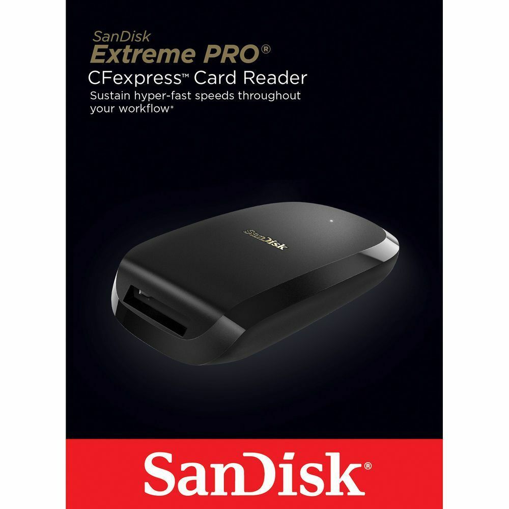SanDisk Extreme Pro CFexpress Type B Card Reader USB 3.1 Gen 2 SDDR-F451