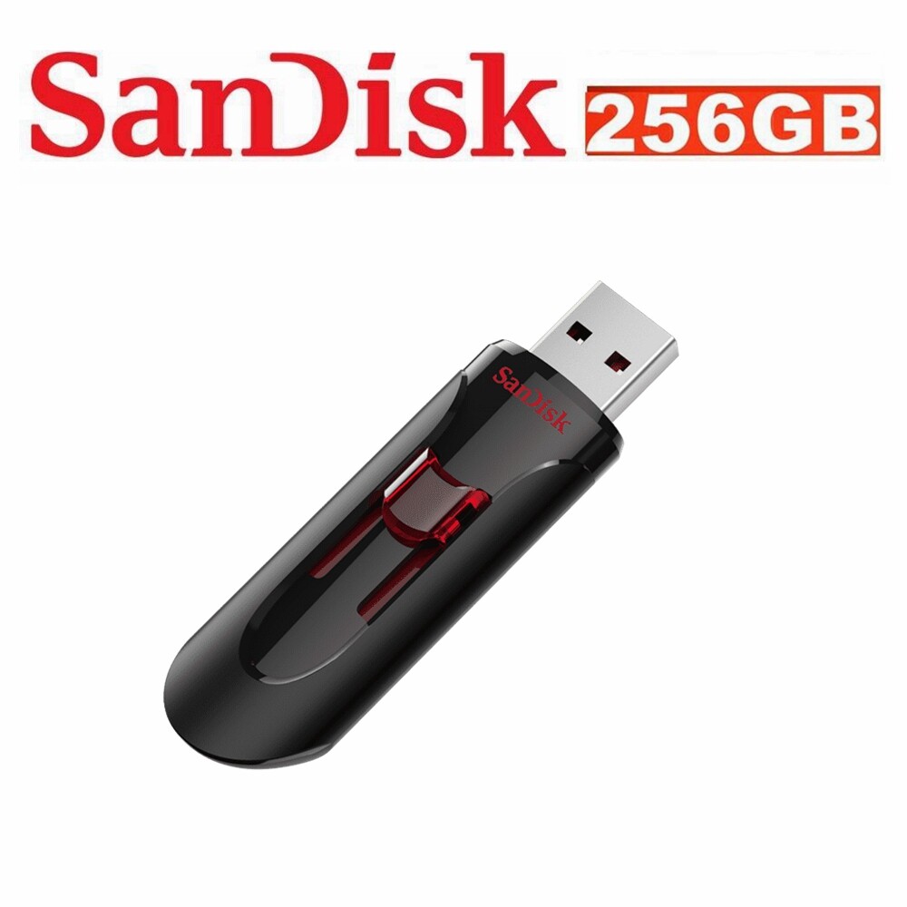 SanDisk Cruzer Glide CZ600 256GB USB 3.0 Flash Drive Password Protection