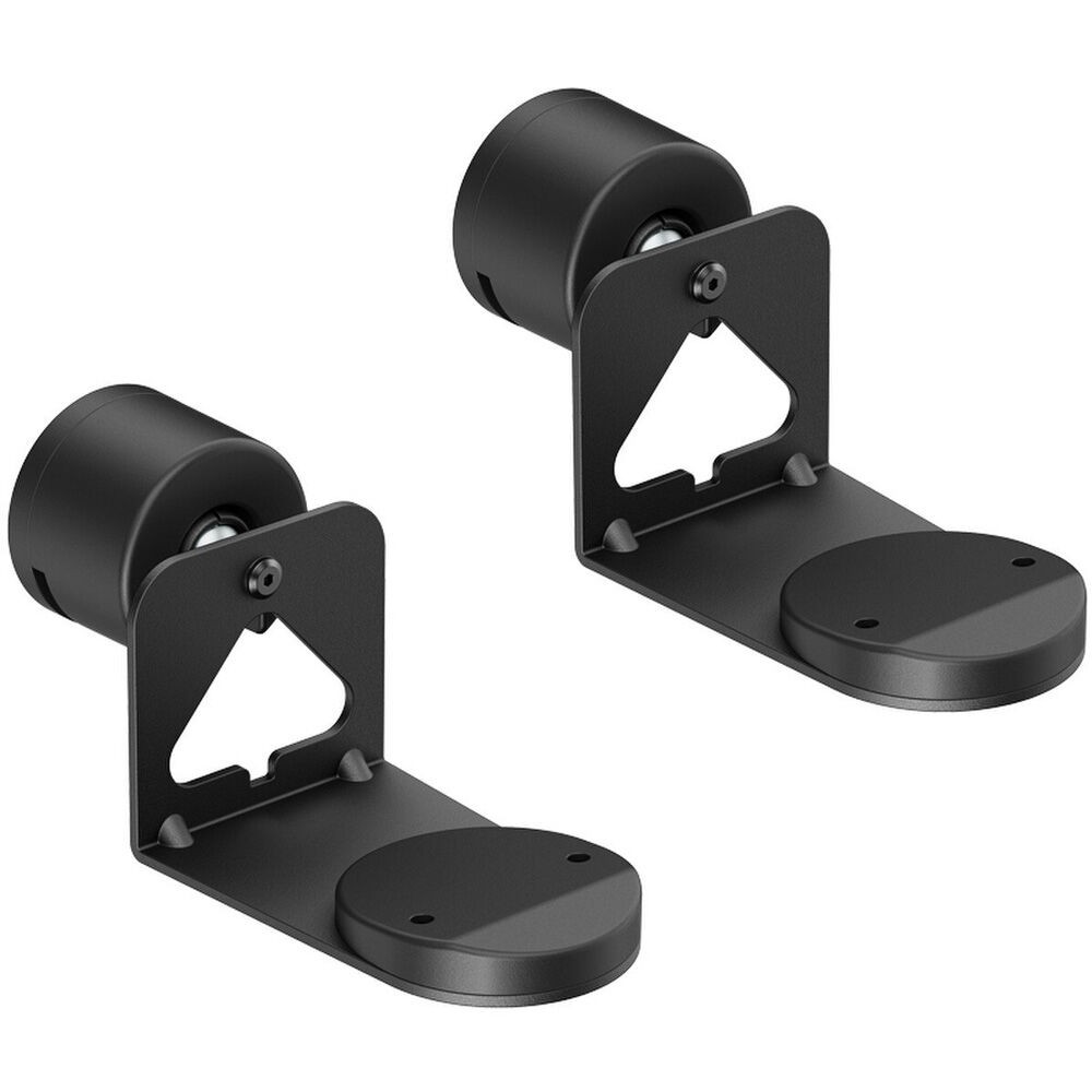 Verdante 2pc Adjustable Speaker Wall Mount for SONOS Era 100 & 300 Black
