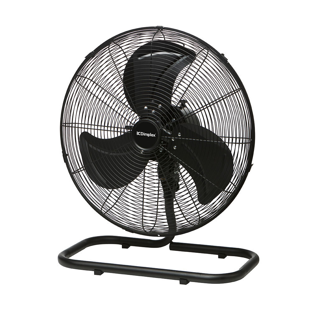 Dimplex DCFF40MBK 40cm High Velocity Oscillating Electric Floor Fan Black