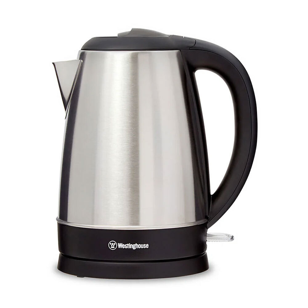 Westinghouse WHKE06SS 1.7L 2200W Cordless Electric Kettle Silver Stainless Steel