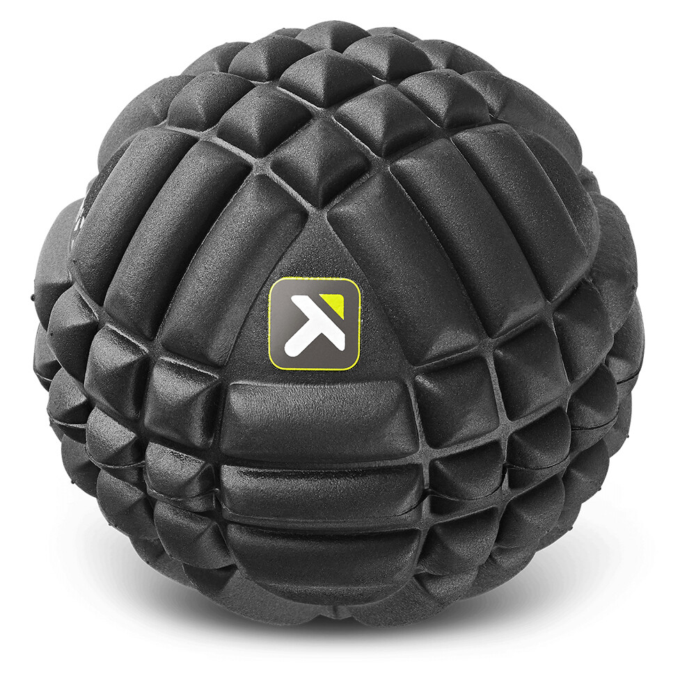TriggerPoint GRID X Massaging Exercise Gym Workout Ball Roller Size 5 Black