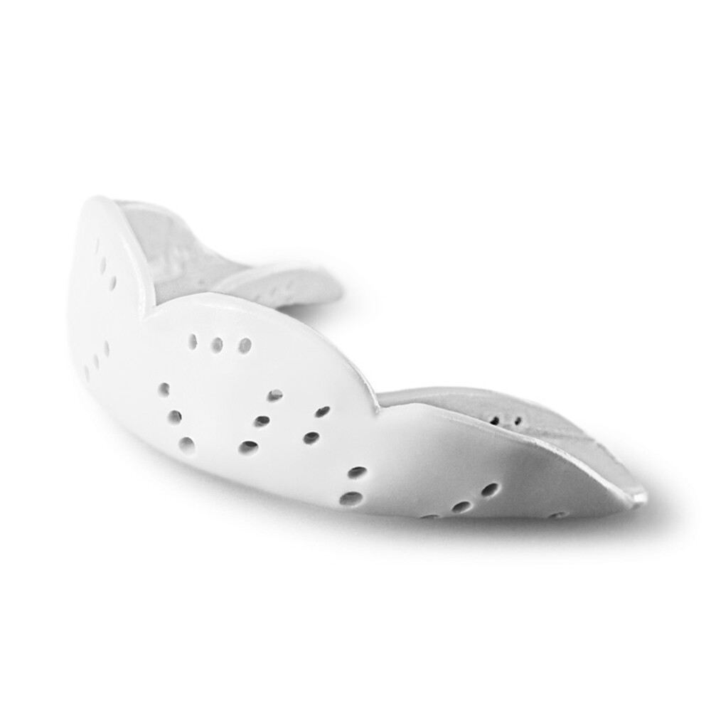 Sisu Aero Large Mouth Guard Sports Teeth Protector Snow White SISULG20SW