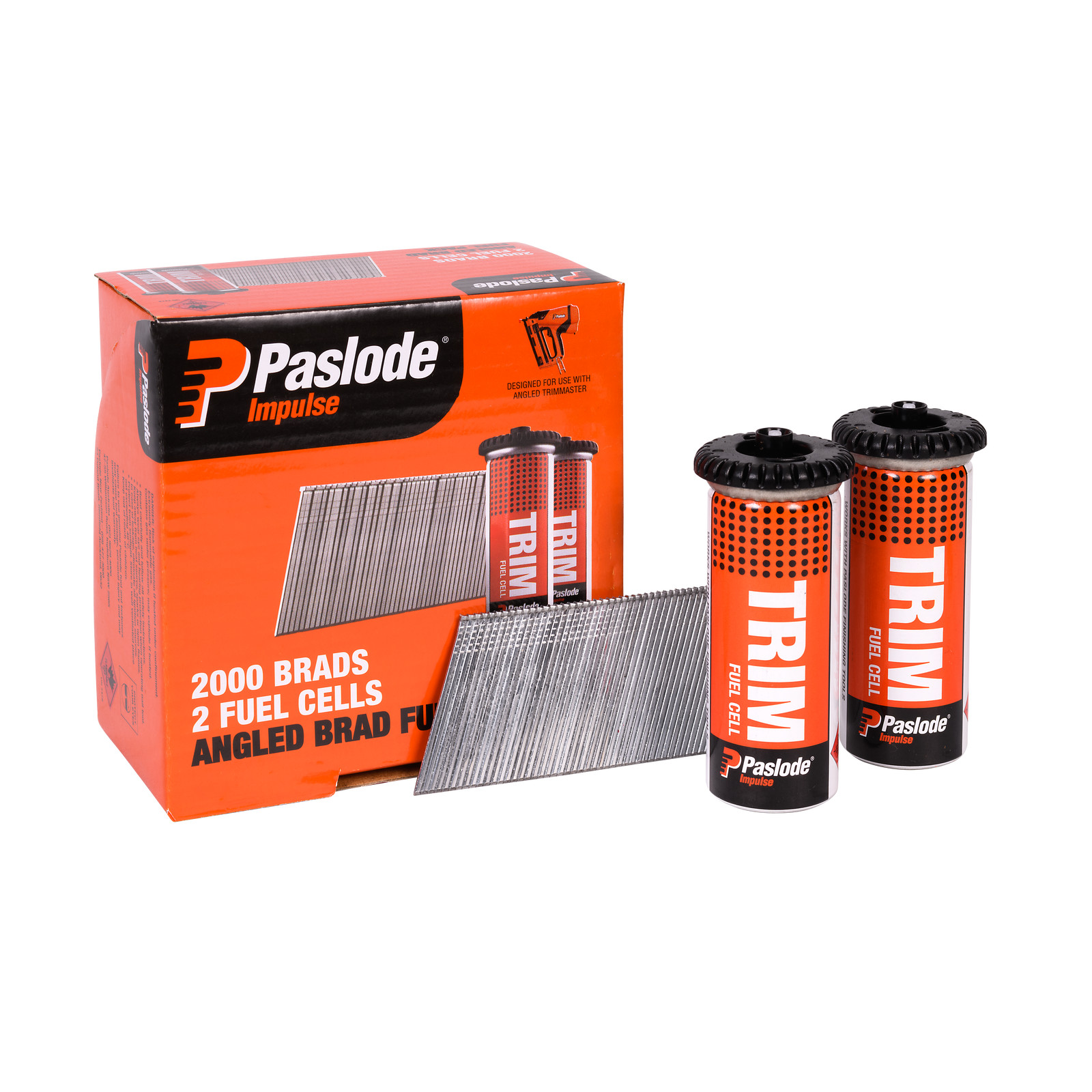 Paslode 45 x 1.6mm 20° Impulse Angle Brad With Fuel - 2000 pieces