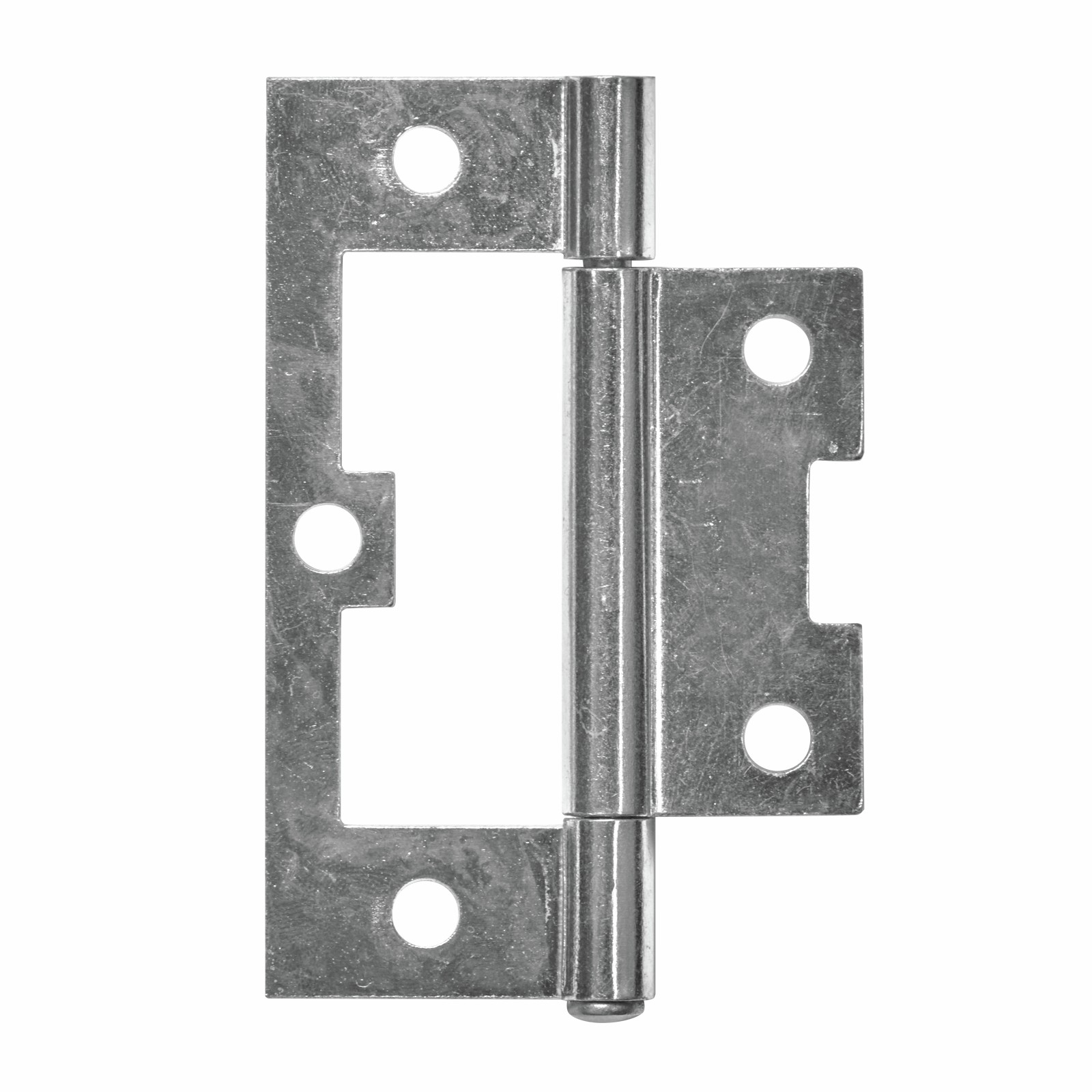 Pinnacle 100mm Fixed Pin Non Mortise Hinge - 2 pieces