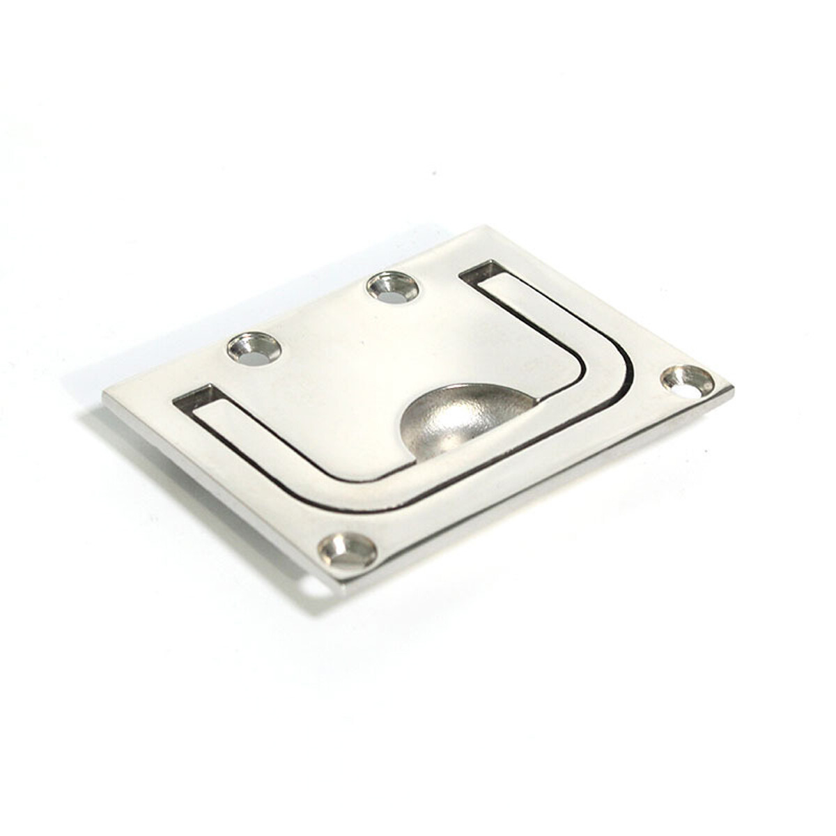 76x56mm 316 Marine Grade Stainless Steel Boat Floor Buckle Hatch Latch Hinge