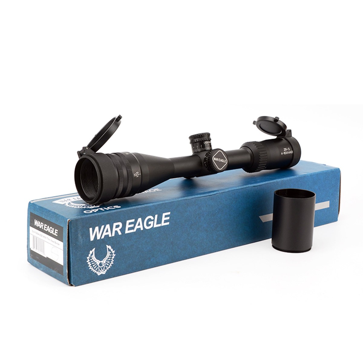 WAREAGLE Tactical Rifle Scope 4-16X44 Red/Green Dustproof Black Aluminium Alloy