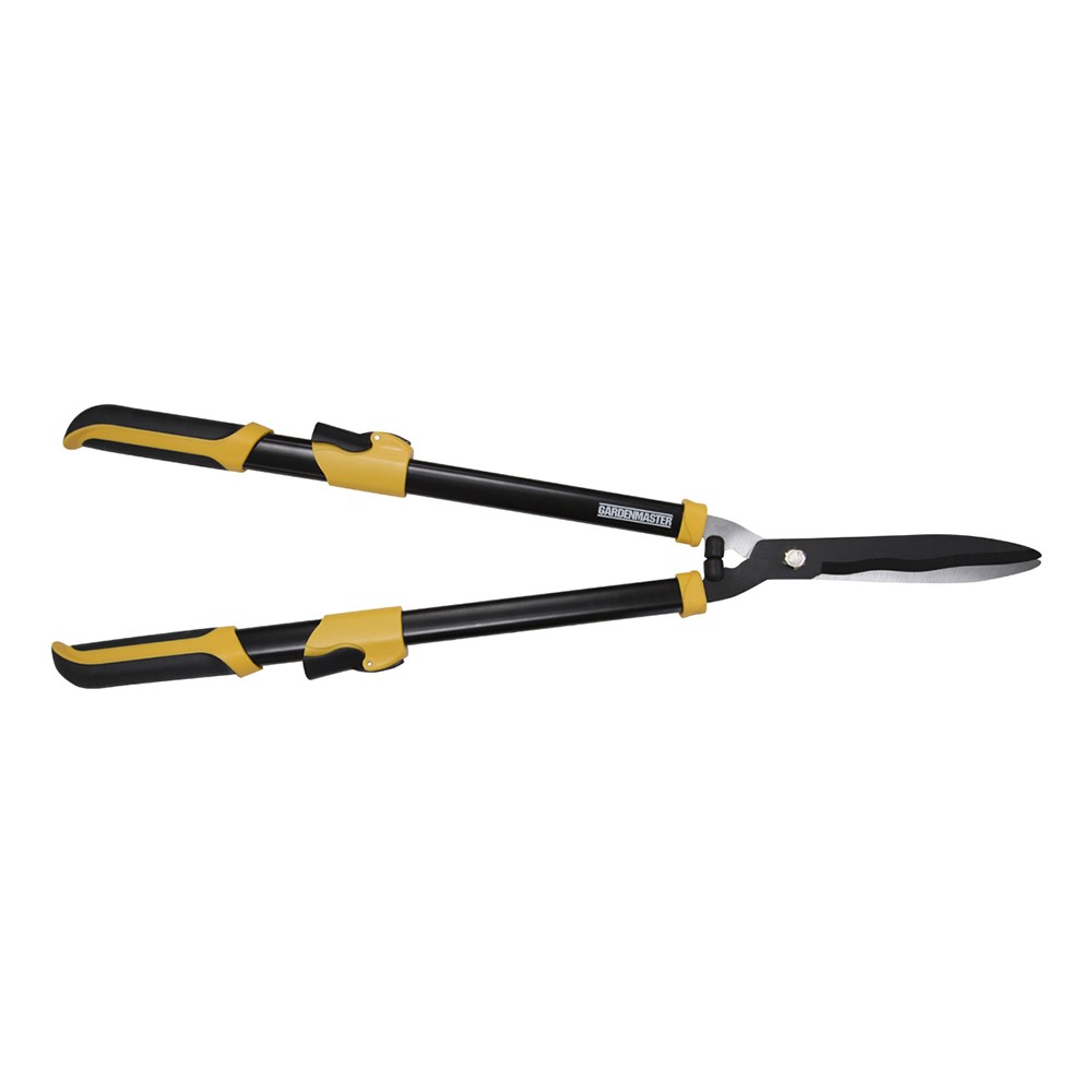 Gardenmaster Hedge Shears 658204 Telescopic Slide Out Wavy Edge Blade 740mm