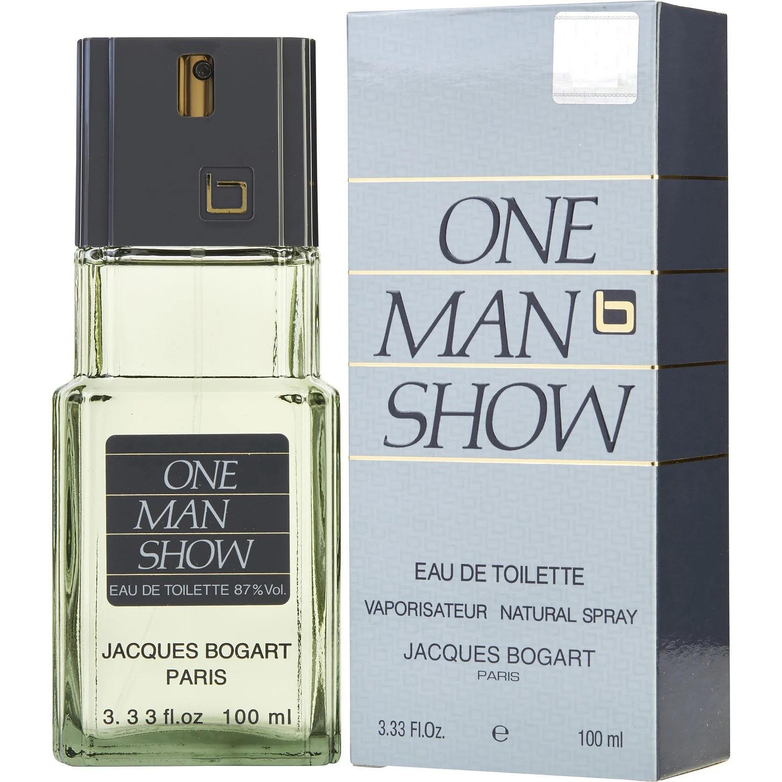 Jacques Bogart One Man Show Mens Fragrance Spray 100ml EDT Vanilla Long Lasting