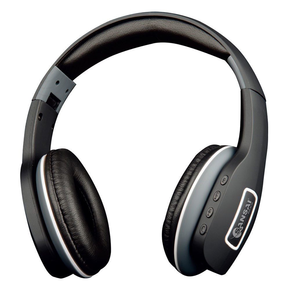 Sansai IPH-288BT Bluetooth Stereo Headphones Foldable Wireless Controls Black
