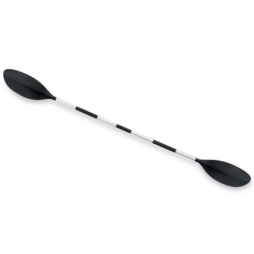 Intex C69629 218cm Kayak Paddle/Oar Asymmetric Canoe Aluminium Shaft Black