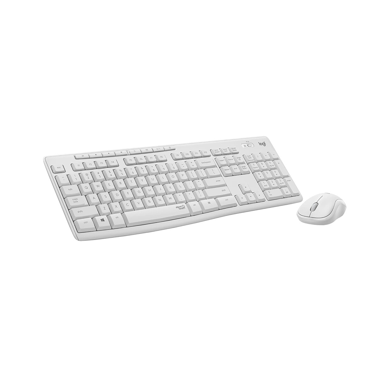 Logitech MK295 Wireless Keyboard & Mouse Combo White QWERTY Plug & Play